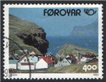 Faroe Islands Scott 251 Used